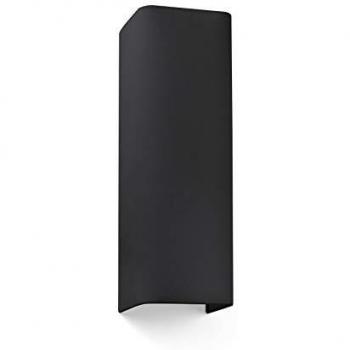 COTTON RCT Lampada da parete nera verticale 2L