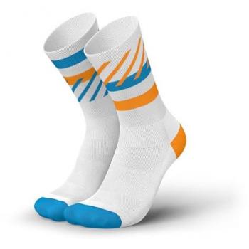 Incylence Disrupts Laufsohlen Socken Weiß Blau Orange