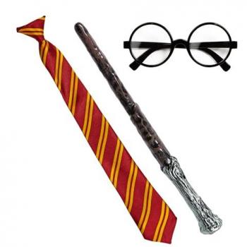 Magisches Schüler-Accessoire-Set für kleine Hexen und Zauberer