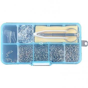 Eyeglass Repair Kit with Tiny Screws and Tweezers