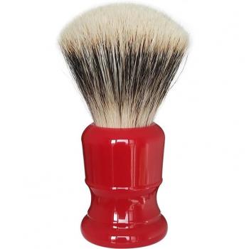 Brosse de rasage humide à deux bandes