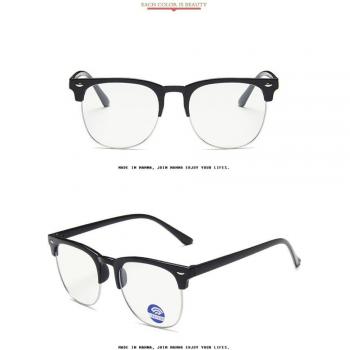 Round Optical Frame Blue Light Glasses for Children