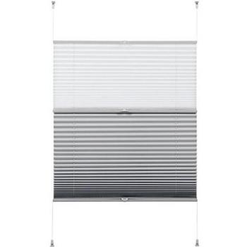 Tenda plissettata EasyFix con morsetti, Giorno e Notte