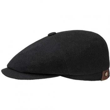 Stetson Casquette Hatteras 63 cm Noir – Version Gavroche