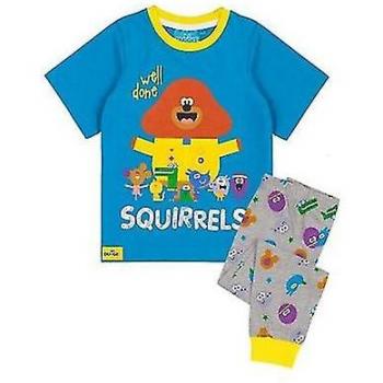 Ensemble Pyjama Long Écureuils Hey Duggee Bleu/Gris 2-3 Ans
