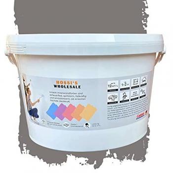 Eagle Rays Grey Hossi Wholesale 2,5‑Liter Wandfarbe – Vollton & Abtön – Innen & Decken
