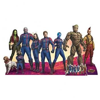 Figurine géante 9 héros Gardiens de la Galaxie 3