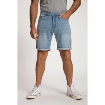 Blue Stretch Jersey Bermuda 70