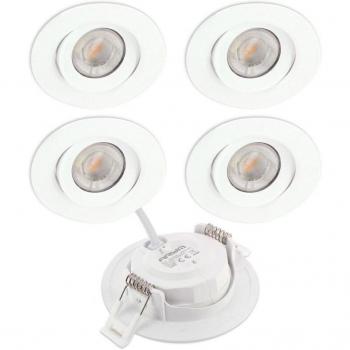 Arum 5 Spots LED Asturie, 7 W (Eq. 75 W)