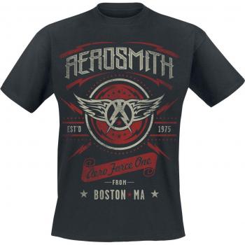 Vêtement homme noir Aerosmith « Aero Force One » – M/XXL