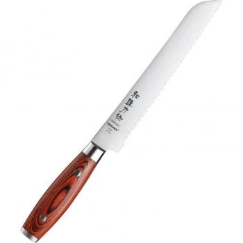 Ensemble de couteaux HEZHEN – Boîte élégante, bois Pakka, acier inox