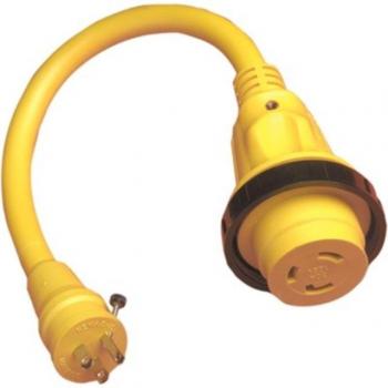 Marinco 15A Male to 30A Female Dock Adapter