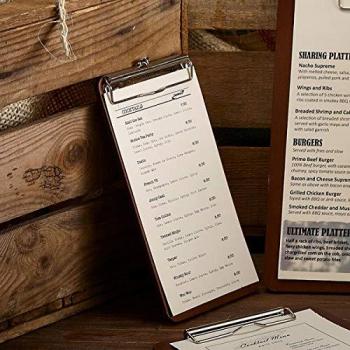 Farmhouse Style Food Invoice Display