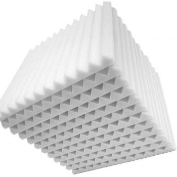Insonorisation Mousse Studio 12 × 24 – Blanc