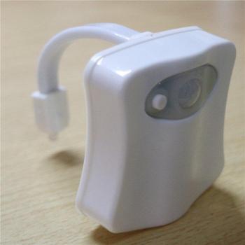 PIR Motion Activated LED Toilet Seat Light for Kids