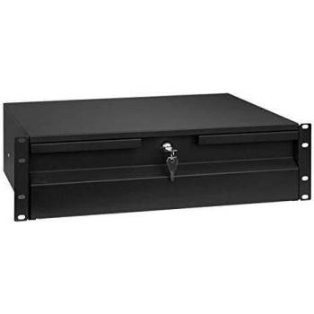 Space-Saving Black Rack Drawer