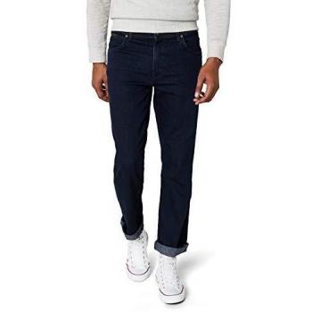 WRANGLER ® TEXAS Stretch BLUE BLACK W12175001 Jeans Herren Denim Hose