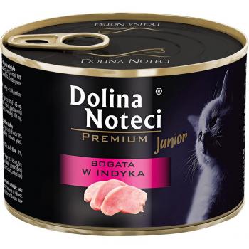 Dolina Noteci Premium Junior Cibo umido per gatti Tacchino 24 x 185 g
