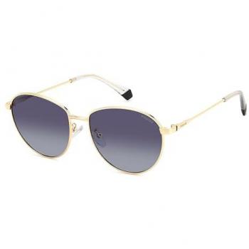 Lunettes de soleil Polaroid PLD 4171/G/S/X Femme Or avec verres teintés gris foncé