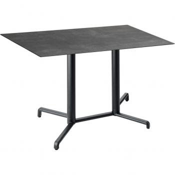 Plateau Béton VEGA Lift – Table Rectangulaire Anthracite 120x68x72 cm