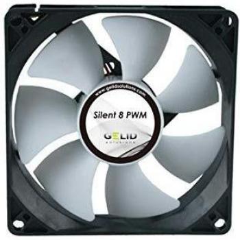 Gelid 80 mm Silent 8 PWM Ventilatore PC