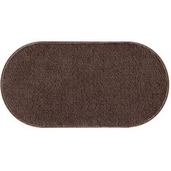 VANZAVANZU Non Slip Bath Mat Oval Thickened Bath Rug