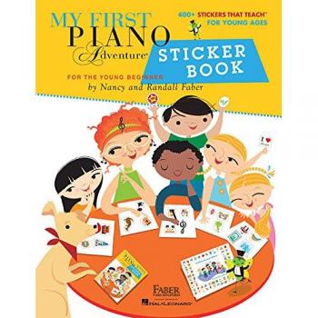 My First Piano Adventure Sticker Book