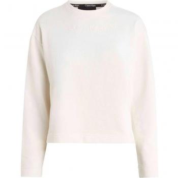 Sudadera mujer Calvin Klein Terry blanca