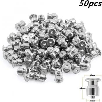 Winterstollen Spikes 50 Stück für Reifen Anti-Rutsch Schrauben Auto Motorrad SUV ATV Lkw 8x10mm