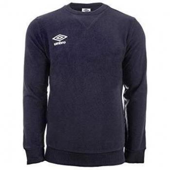 Sweat à col rond Umbro logo petit M Bleu Homme