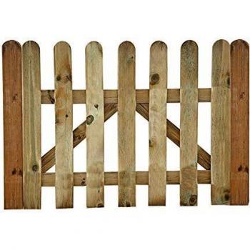 Puerta de Valla de Madera de Pino Tratada