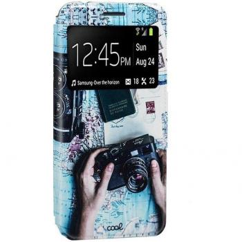 Funda Flip Cover para iPhone XR con Diseño Travel