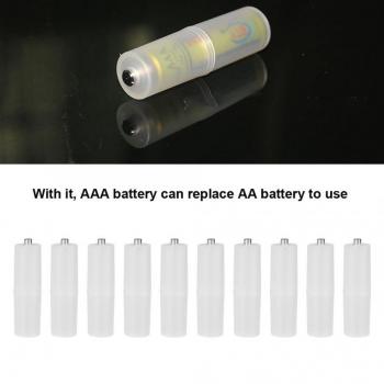 AAA to AA Size Battery Converter 10 Count