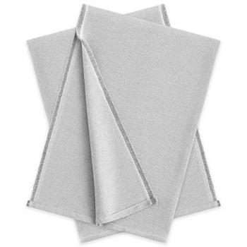 Plaid Liso 140x190 cm Gris Claro