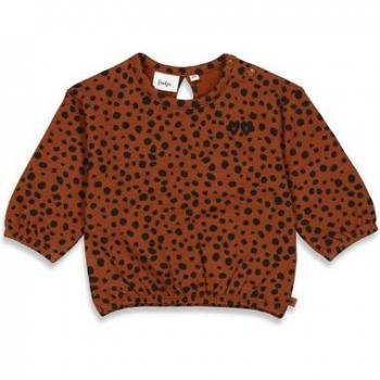 Felpa Feetje con design Wild Bruin