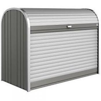 Arcon Baul Metalico Biohort Storemax 160 Color Gris Cuarzo Metalizado