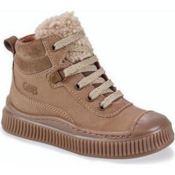 GBB Raoulette Fashionable Beige High‑Top Shoes for Girls