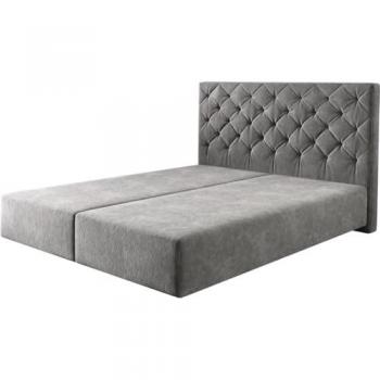 Boxspringgestell Dream-Great 160x200 cm Mikrofaser Taupe
