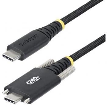 StarTech 2m USB-C Cable with Side Lock
