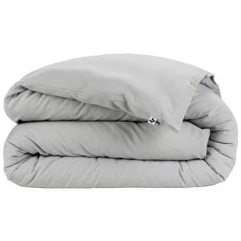 Couette HEDDA 140x200 cm, Flanelle de Coton – Nuance Brume