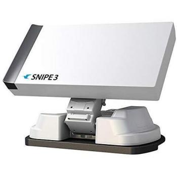 Selfsat Snipe V3 Twin Line GPS Autonoma – Antenna Piatta 33,70 dB DVB‑S/S2 + Parabola