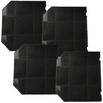 AEG 4‑Pack Activated Carbon Hood Filters – 26.5 × 23.7 × 1.6 cm