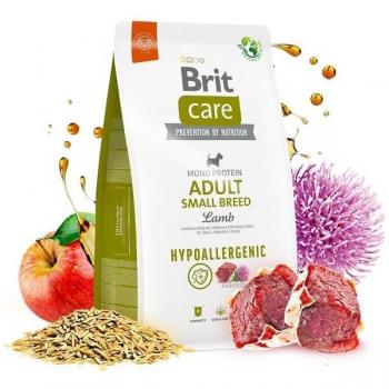 Brit Care Small Breed Hypoallergenic Lamb Rice Dog Food 7 kg