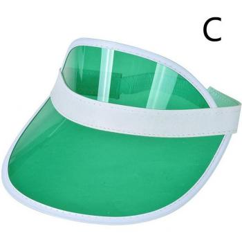 Plastic Sun Cap for Summer Sports