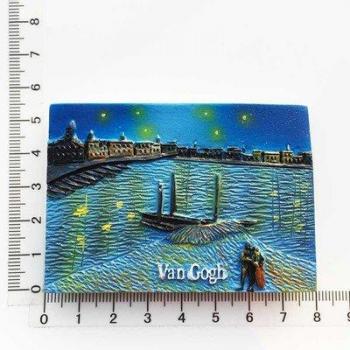 Imán de frigorífico 3D Van Gogh