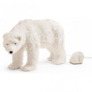 Orso Polare Decorativo Barrow con Movimento L H92
