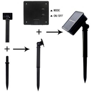 Lumière LED Solaire Décorée pour Extérieur KINGCOO