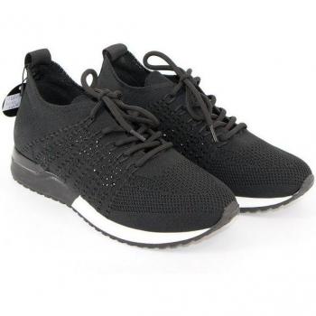 La Strada Sneakers in Schwarz mit Steinen – Größe 37