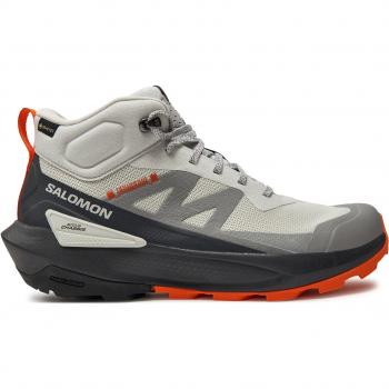 Scarponi Salomon Elixir Mid Activ Gore‑Tex Bianco-Grigio 40