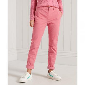 Pantalon chino slim femme Superdry